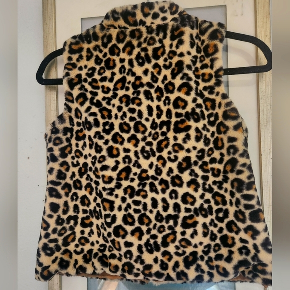 Leopard faux fur vest - Picture 8 of 8